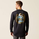 Rebar Workman Chrome Moto Eagle T-Shirt