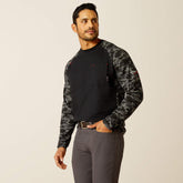 FR AC Stretch Camo Baseball T-Shirt
