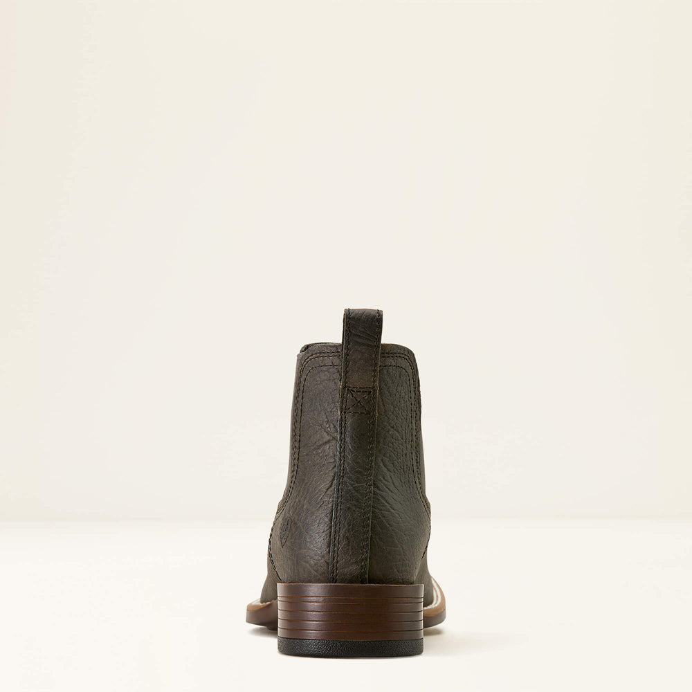 Booker Chelsea Wide Square Toe Western Boot