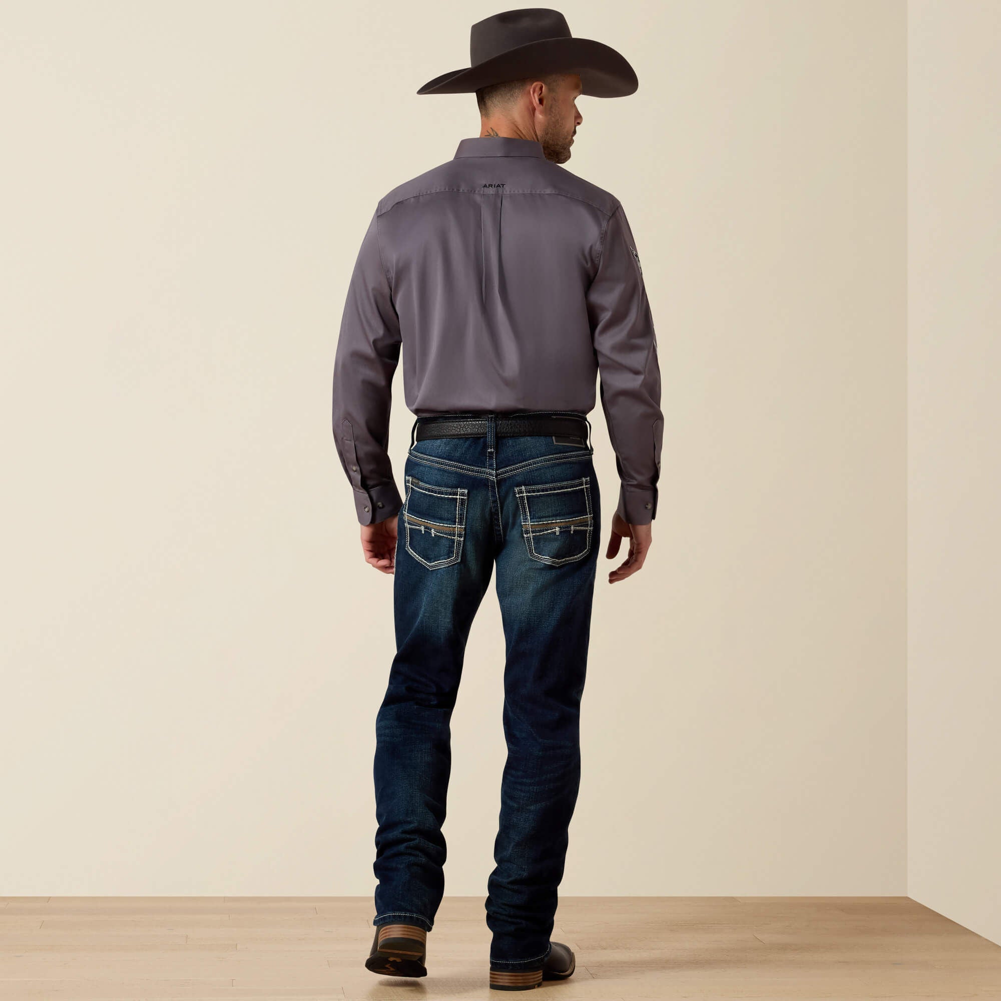M5 Slim Stretch Coltrane Stackable Straight Leg Jean