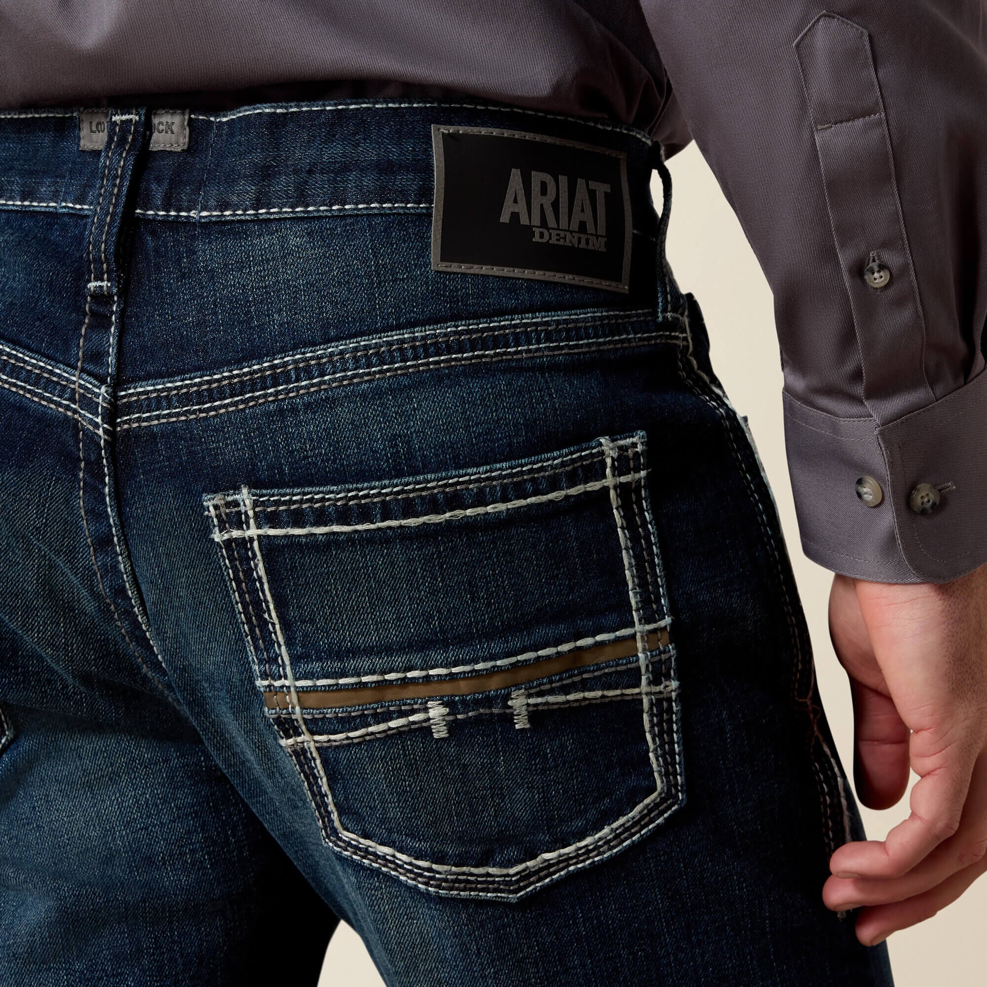 M5 Slim Stretch Coltrane Stackable Straight Leg Jean