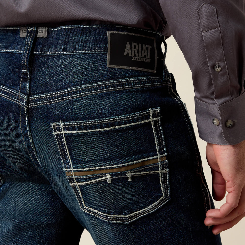 M5 Slim Stretch Coltrane Stackable Straight Leg Jean