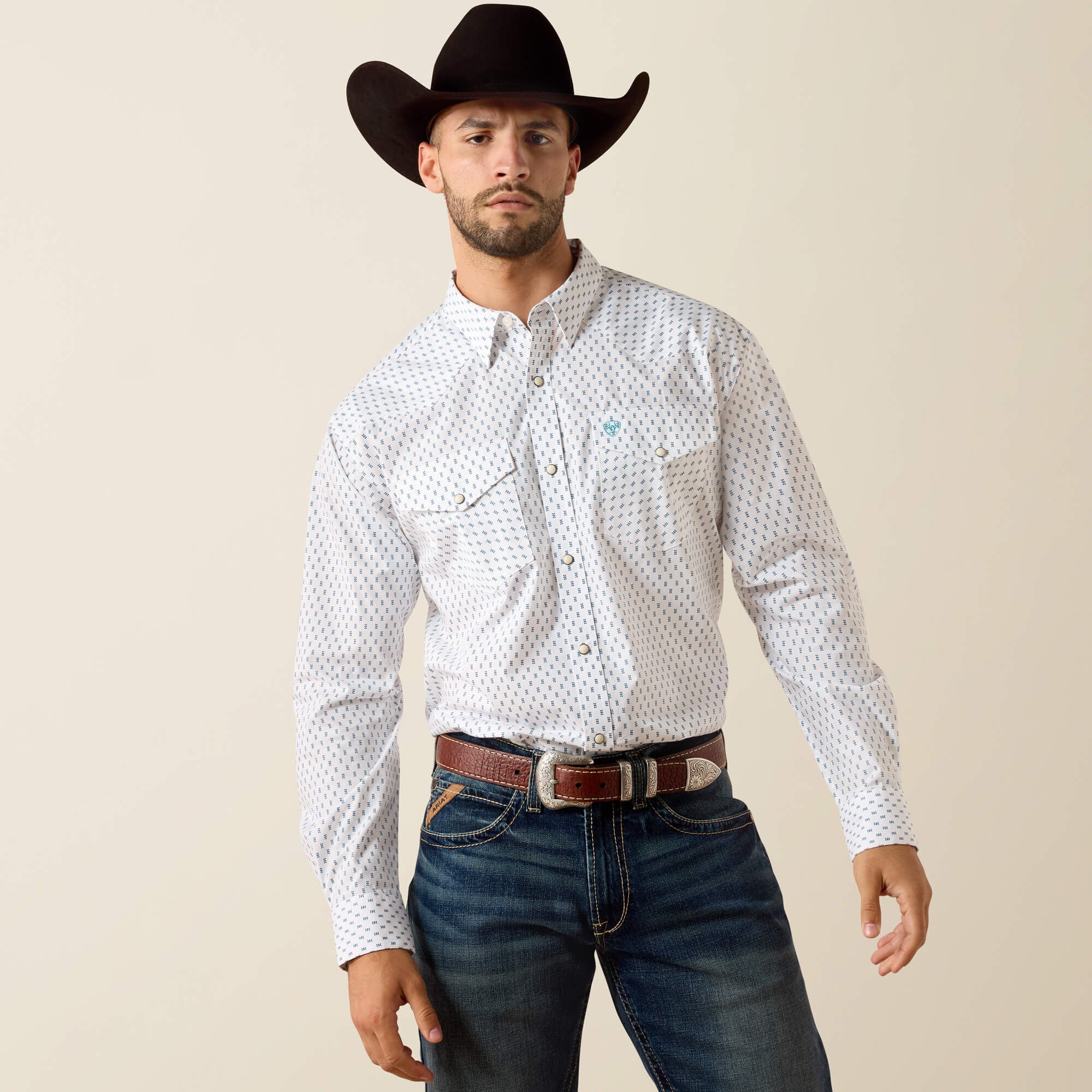Terence Classic Fit Snap Shirt