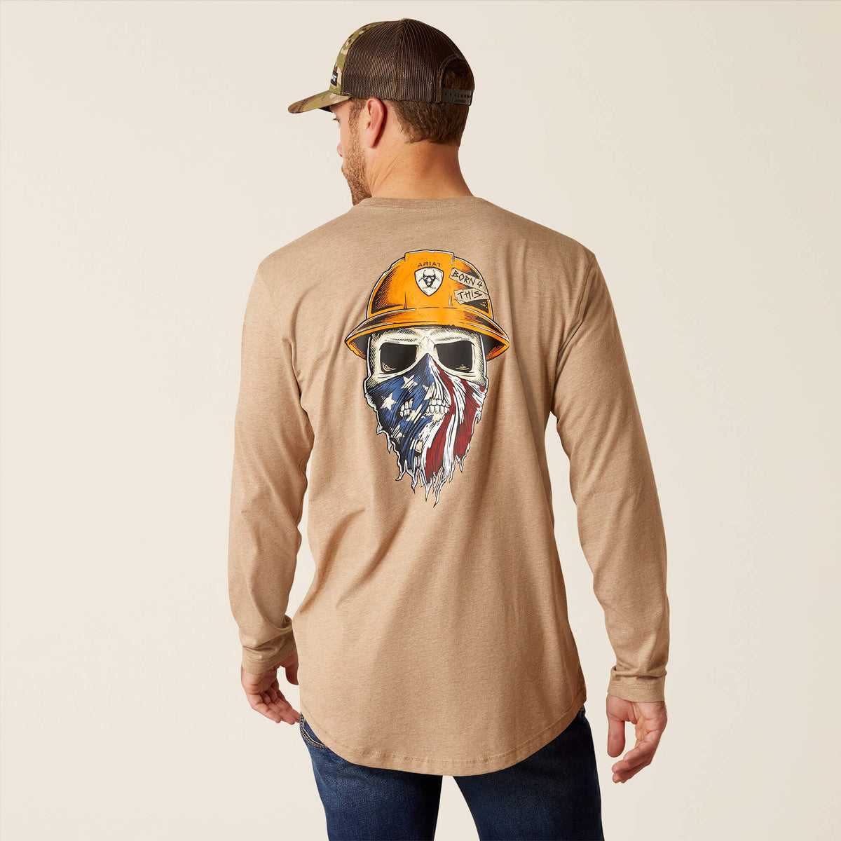 Rebar Workman Born For This T-Shirt