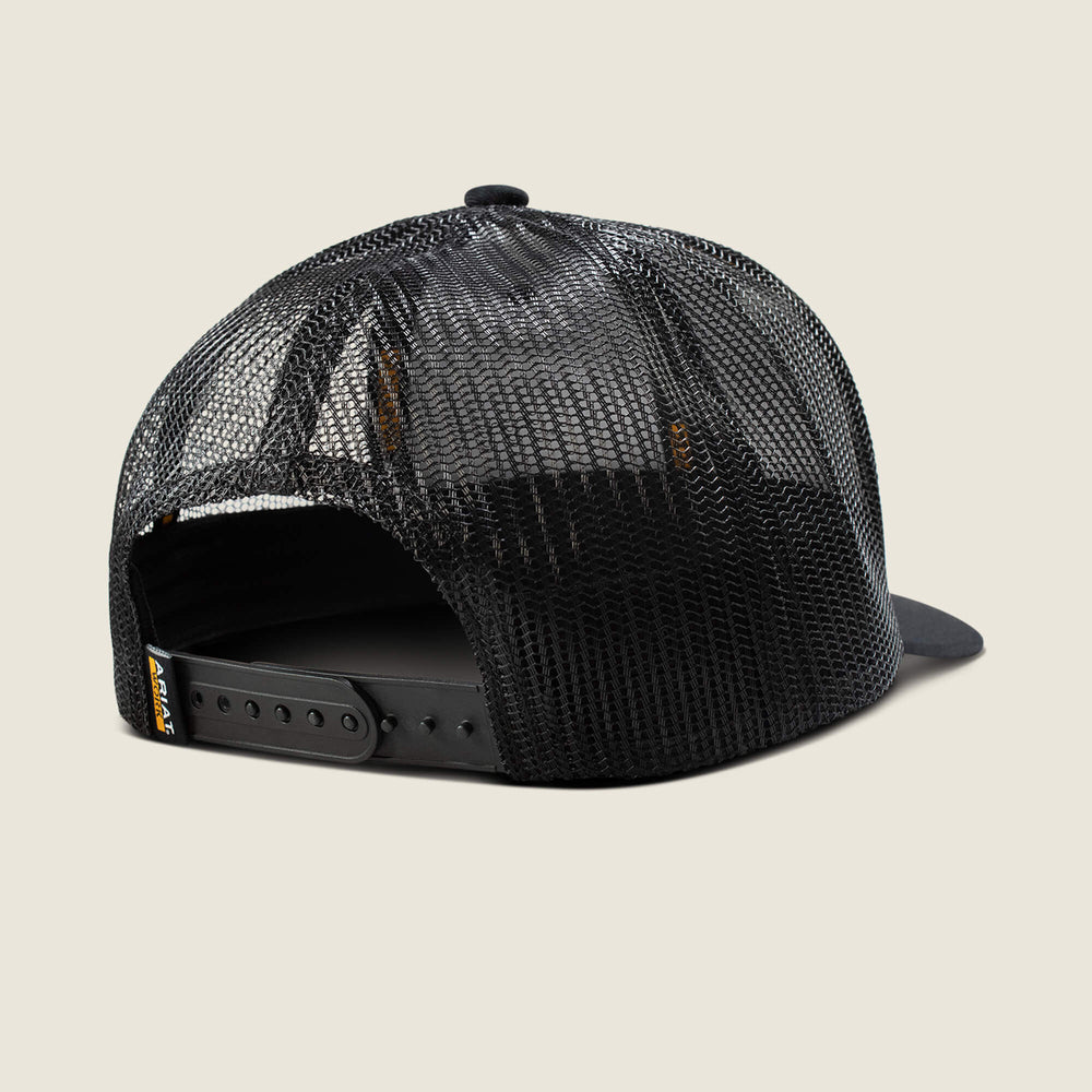 Work Hard Live Free Patch Snapback Cap