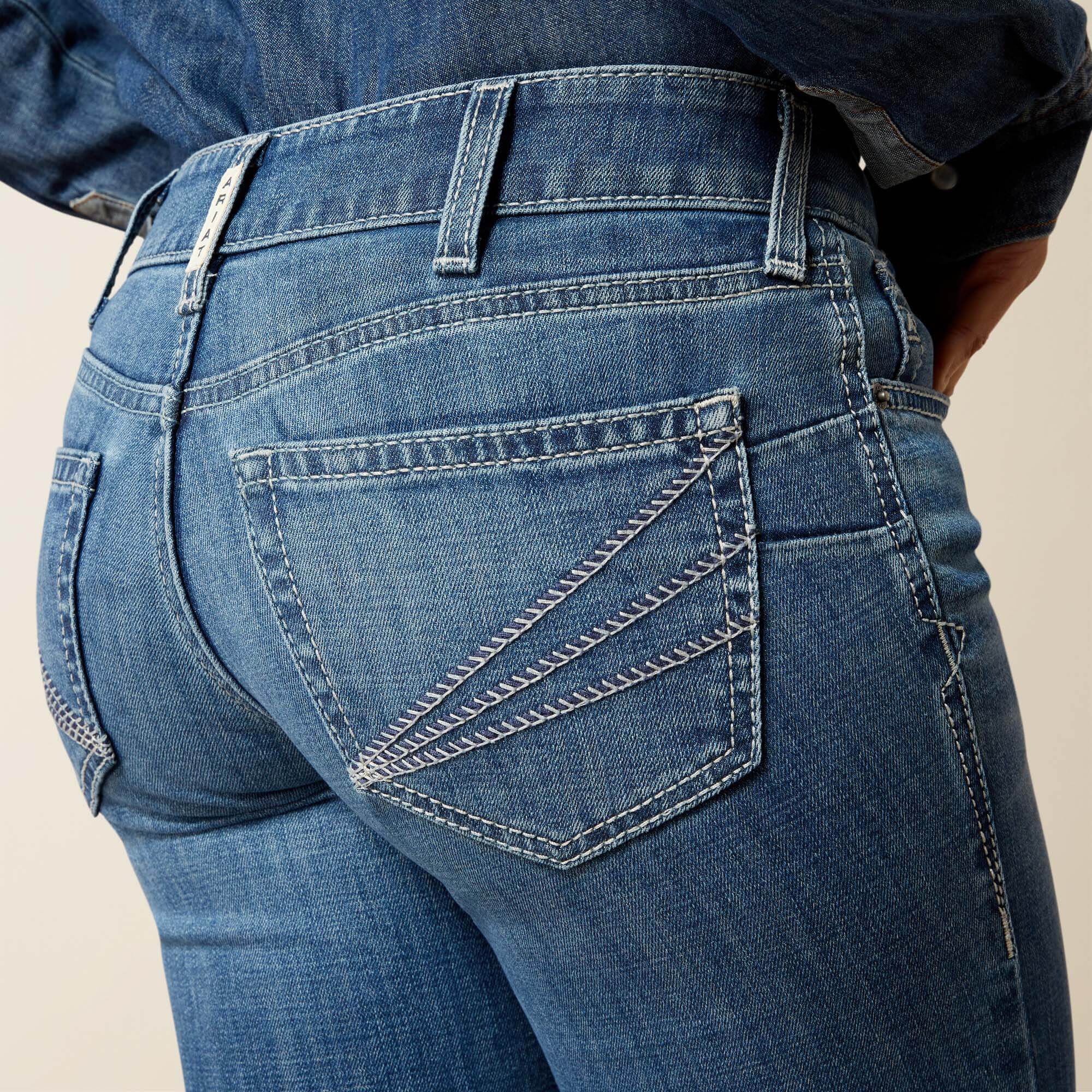 Mid Rise Aisha Boot Cut Jean