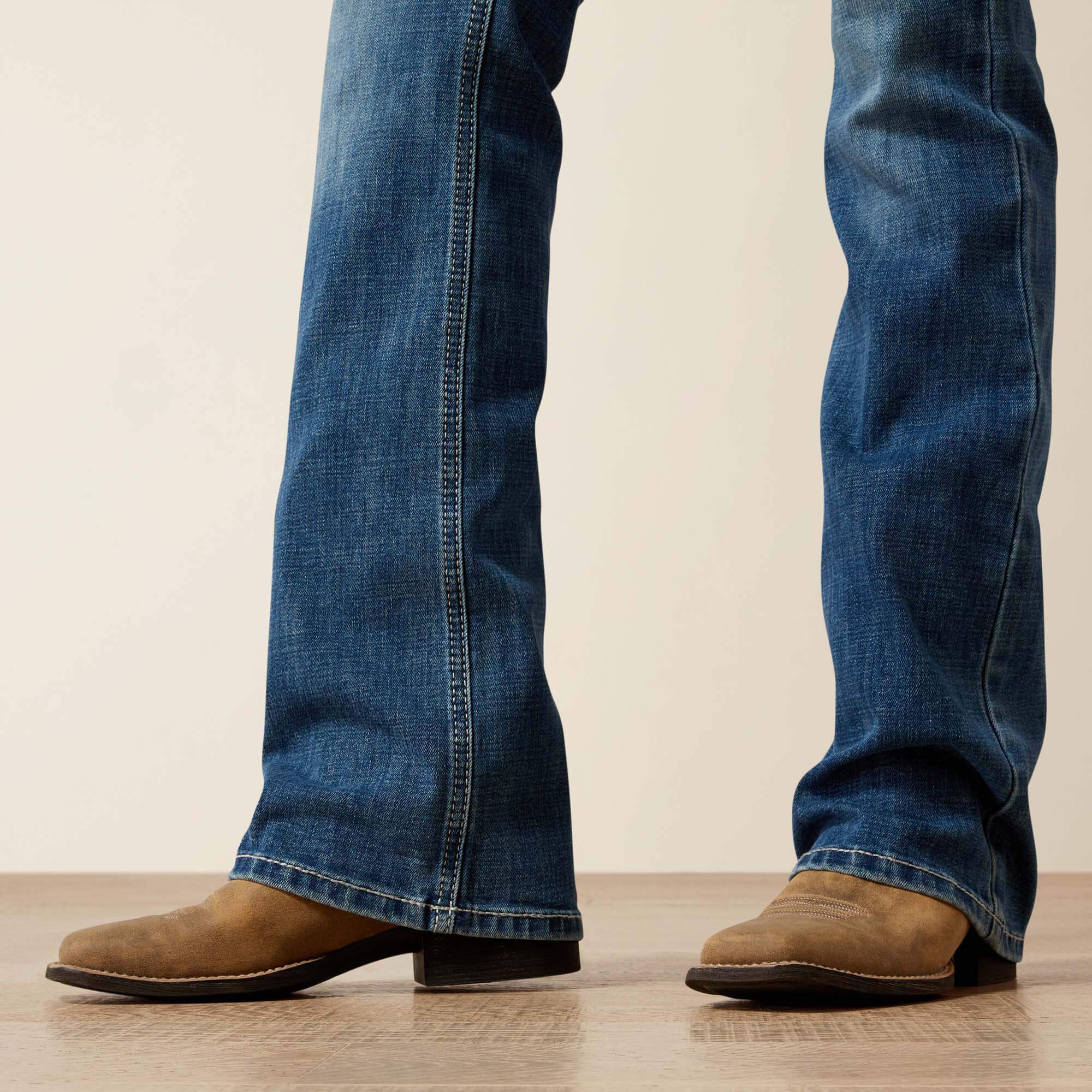 Mid Rise Aisha Boot Cut Jean