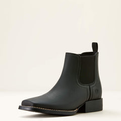 Booker Chelsea Wide Square Toe Western Boot