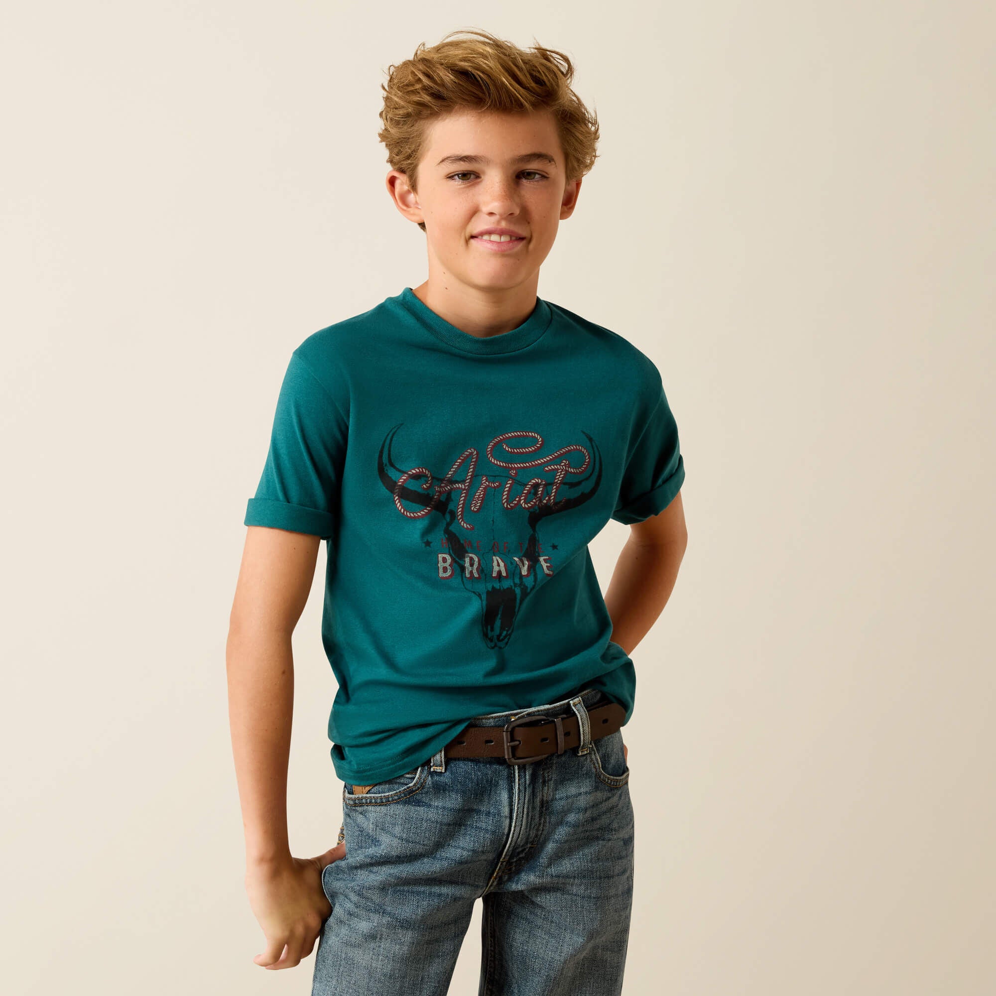 Ariat Cattle Skull Freedom T-Shirt